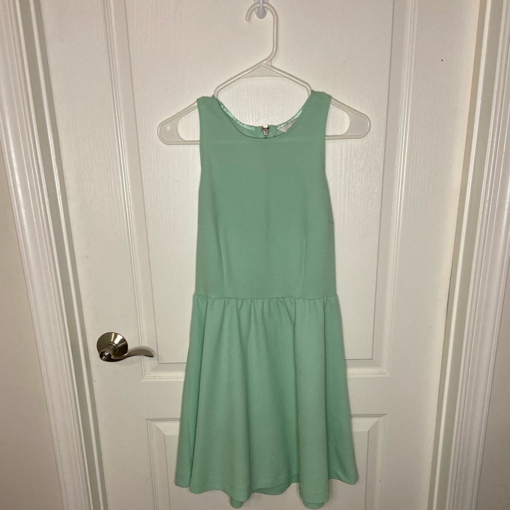 Mint midi racerback dress